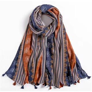 Ladies Aztec Design Scarf